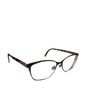 Ted Baker B247 BLK 53-16-130 Eyeglasses Black Full Rim Frame Tortoise Shell Gold